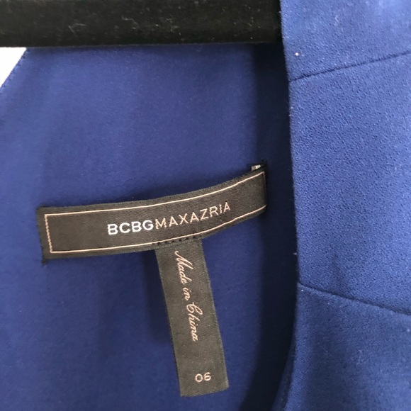 BCBG Blue Cocktail / Office Dress - Picture 2 of 3
